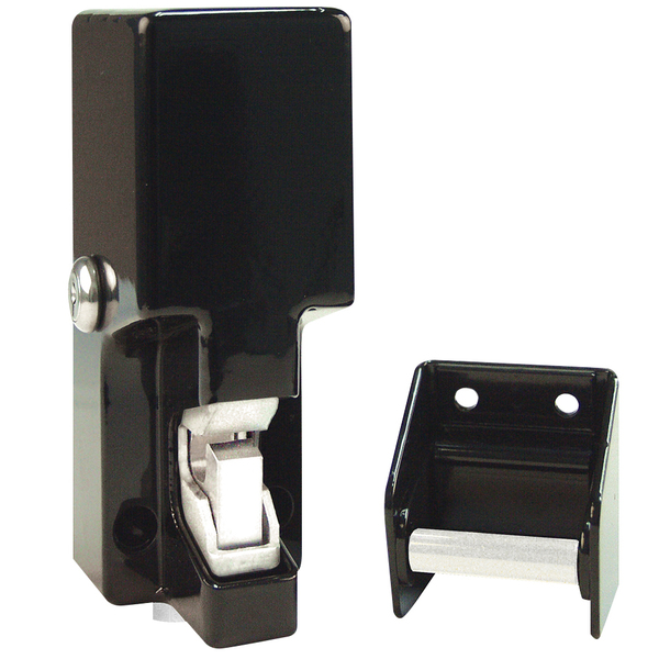 Securitron Gate Lock, Black, Fail Locked Monitored, 12/24 VDC, 2000lb GL1-FLM